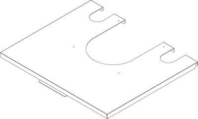 Bosch Panel Rear hood CLA-1 150 sp