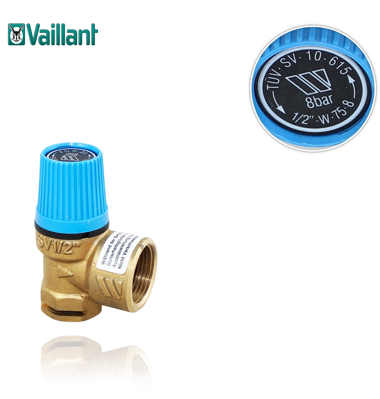 Vaillant Vaillant BIZTONSÁGI SZELEP 8 bar