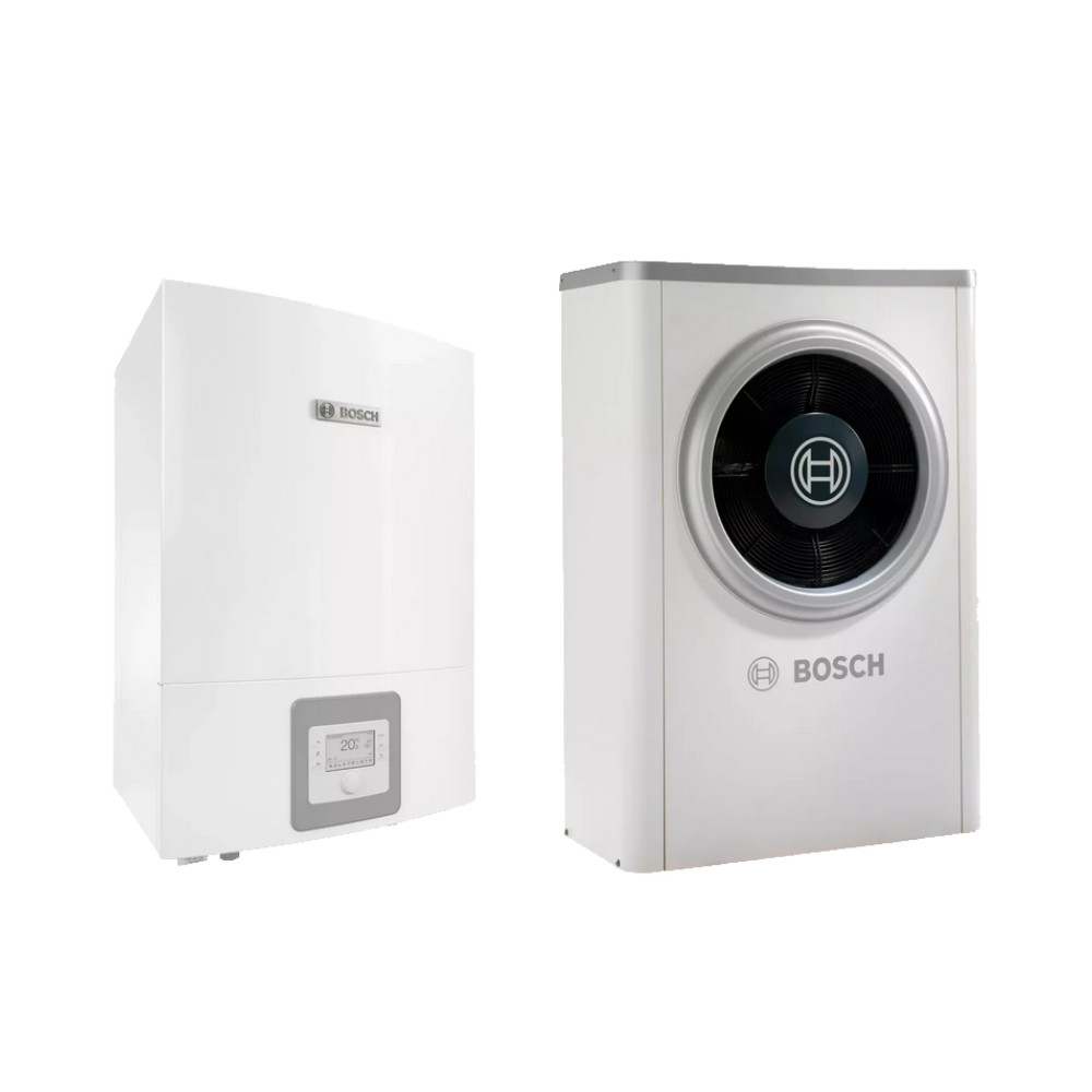 BOSCH ODU AW-7+AWE 5-9 monoblokk levegő-víz hőszivattyú, 230V