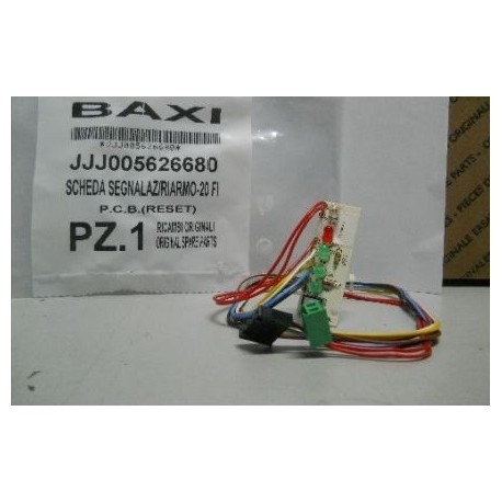 Baxi BAXI vezérlőpanel (reset) -20Fi-