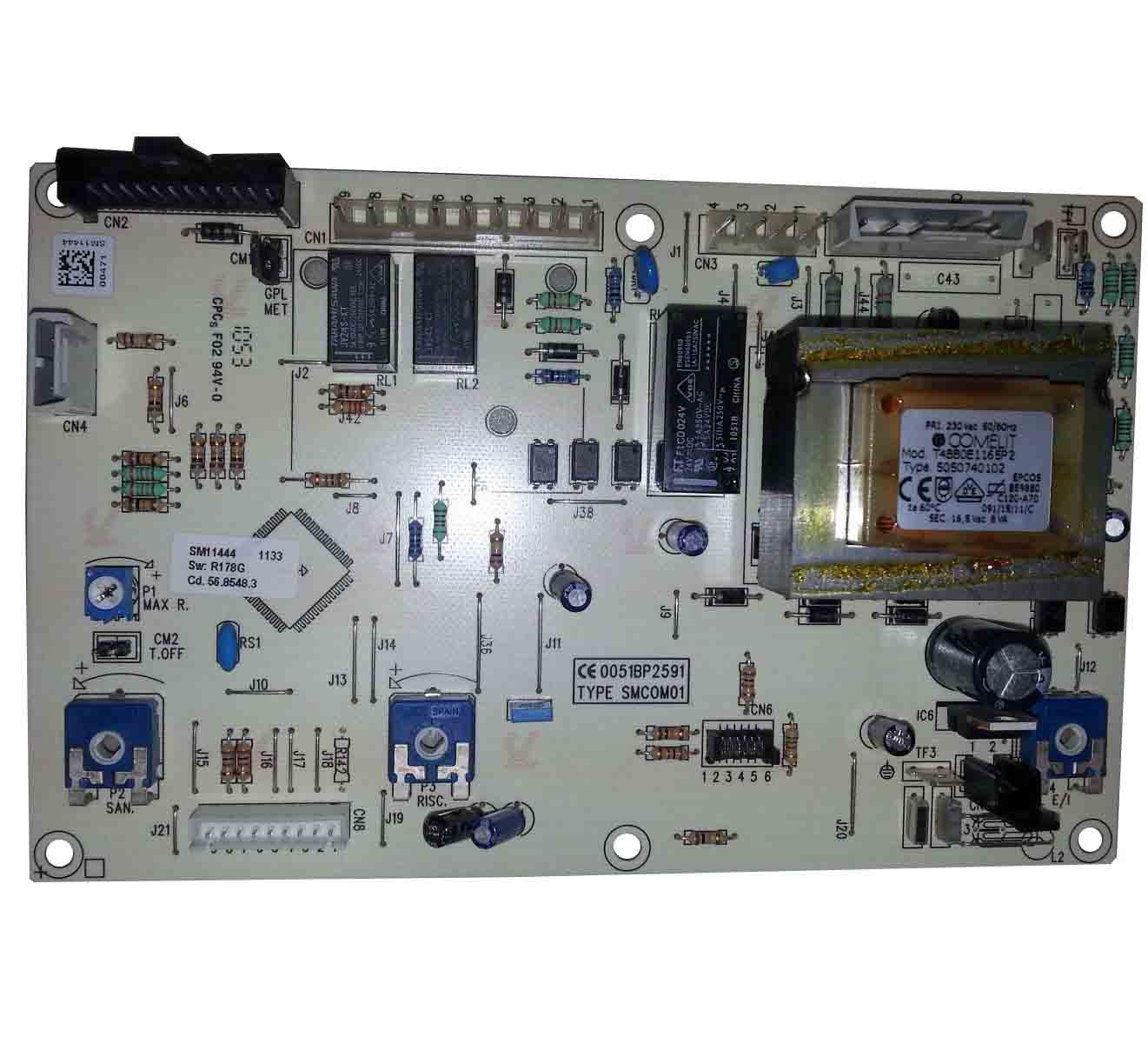 Baxi BAXI vezérlőpanel HONEYWELL STEP MOTOR (Régi: 5668020, 5669660)