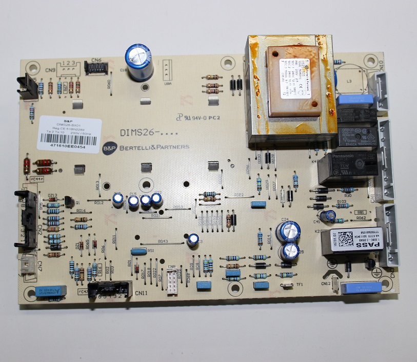 Baxi BAXI vezérlőpanel B&P SERIES DIMS 26 (Régi: 5681050)