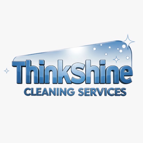 Thinkshine cleaning services business logo