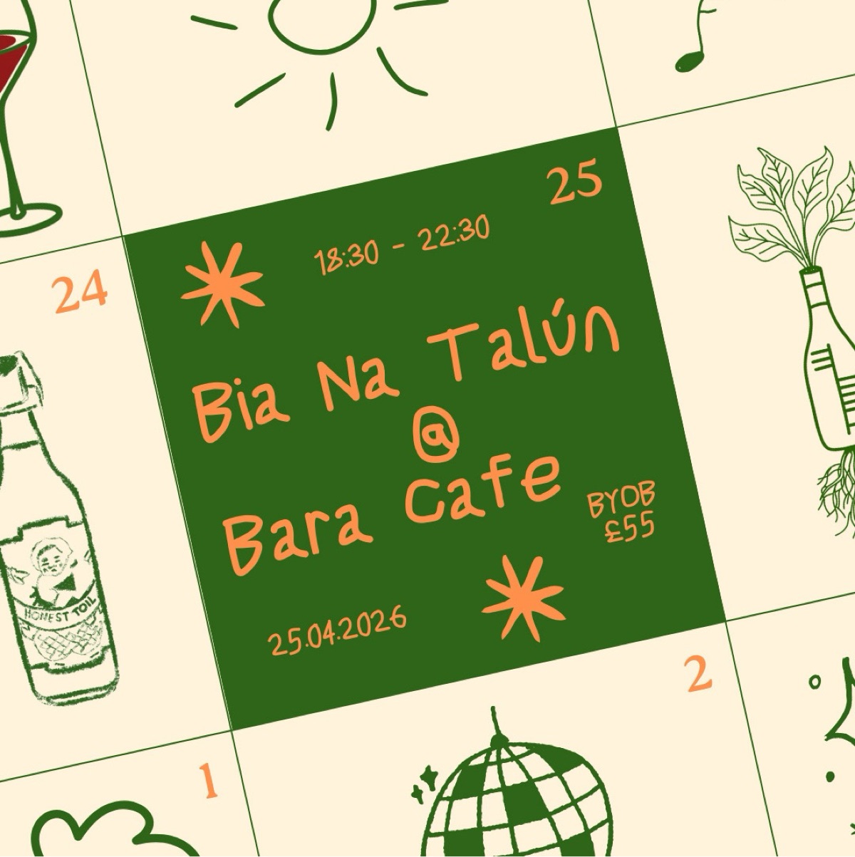 Bia Na Talún Supper Club - Bara Cafe