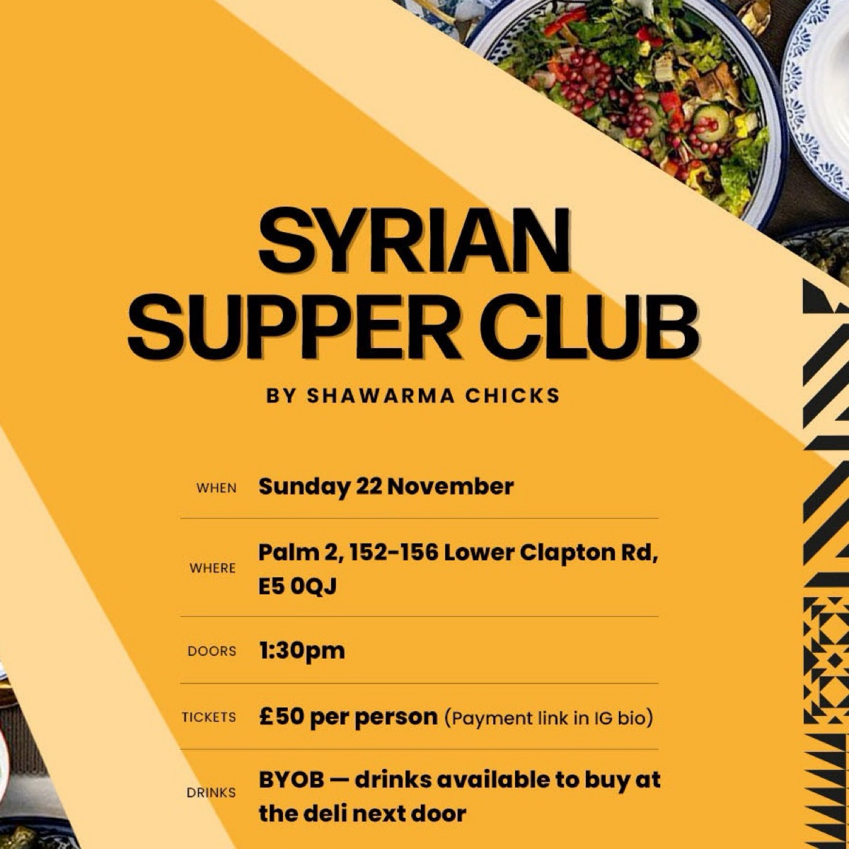 Syrian supper club