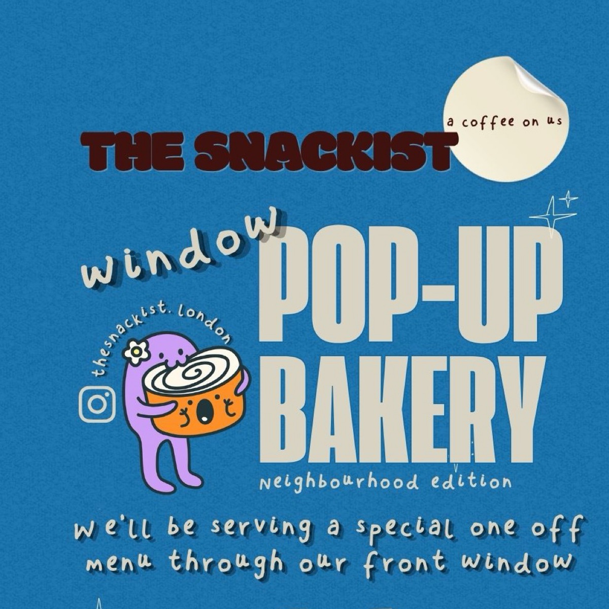 Window pop-up Bakery