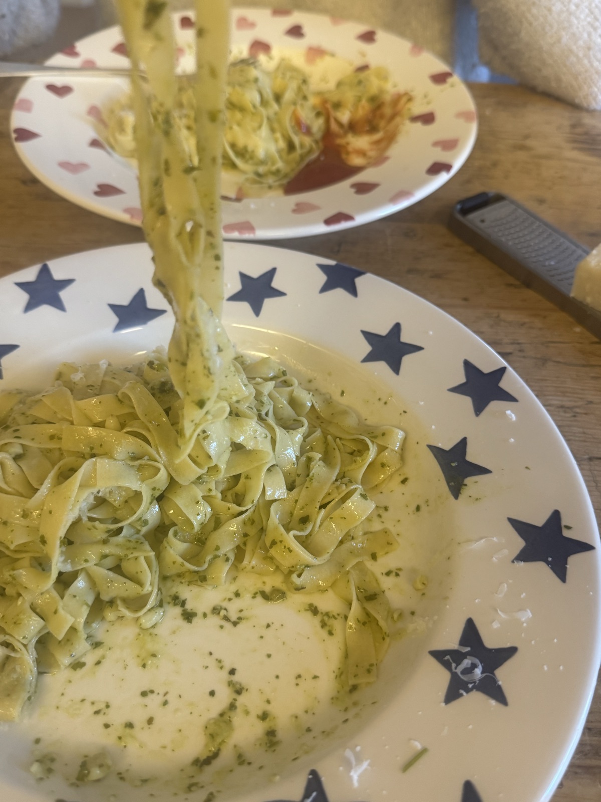 Homemade pesto pasta - Image 1