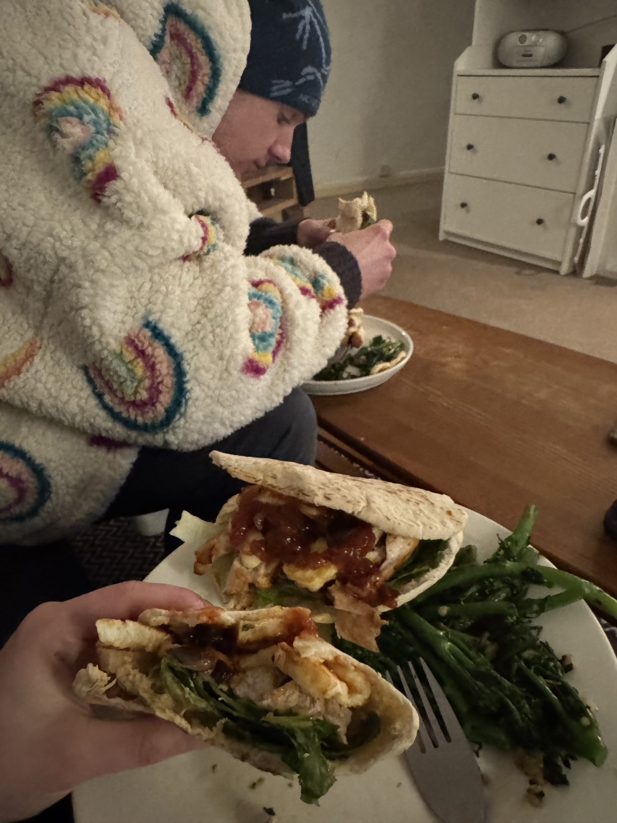 Homemade Nando’s fino pitta ft cold will