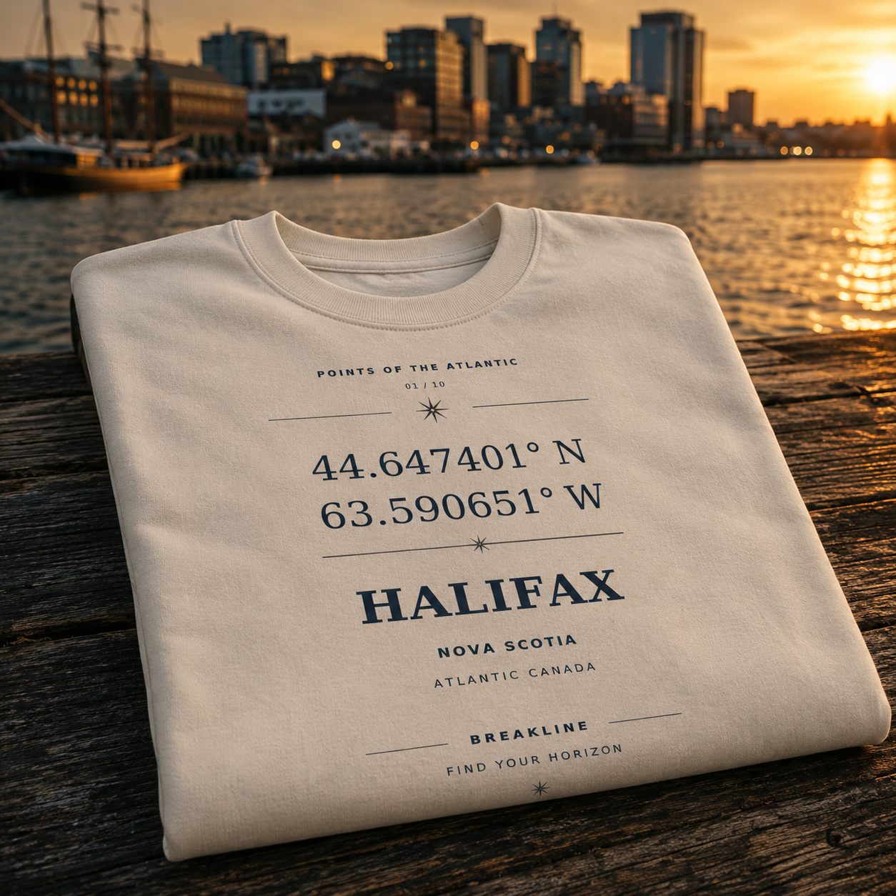 Halifax Oversized faded t-shirt in Faded Khaki / S - photo 2