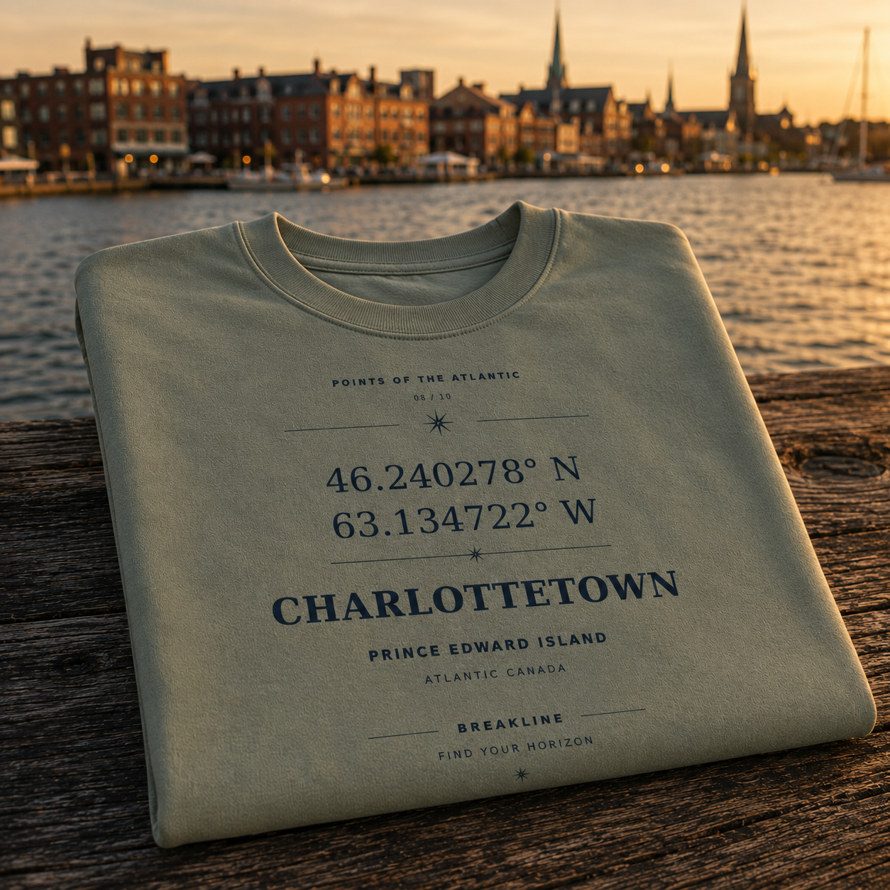 Charlottetown Oversized faded t-shirt in Faded Khaki / S - photo 2