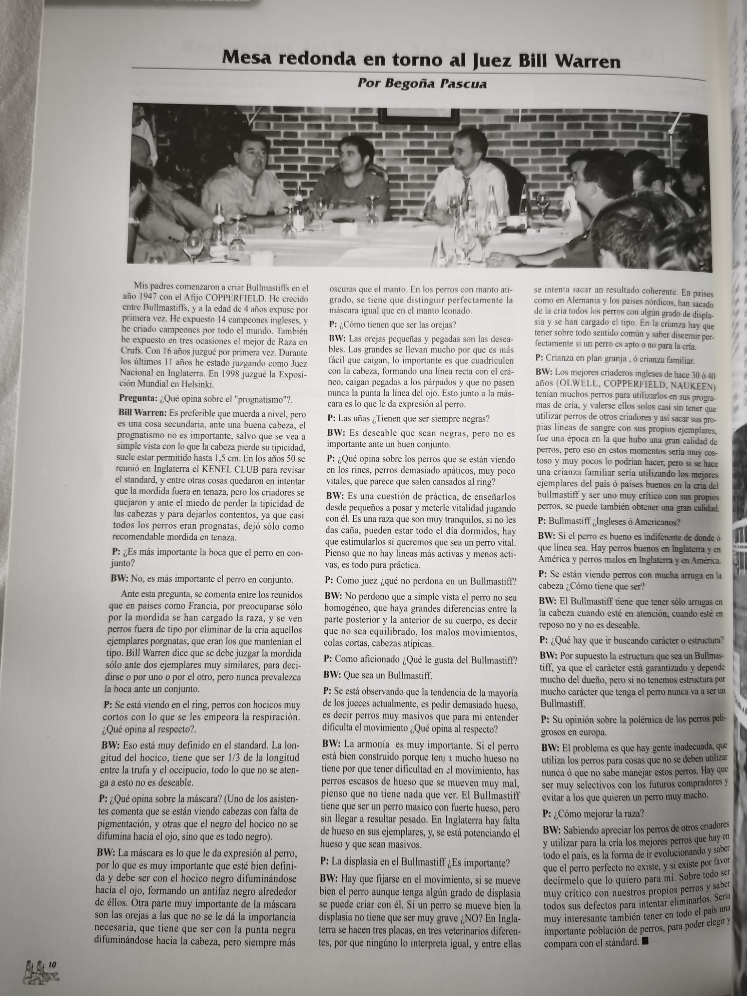Mesa redonda en torno al juez Bill Warren 1