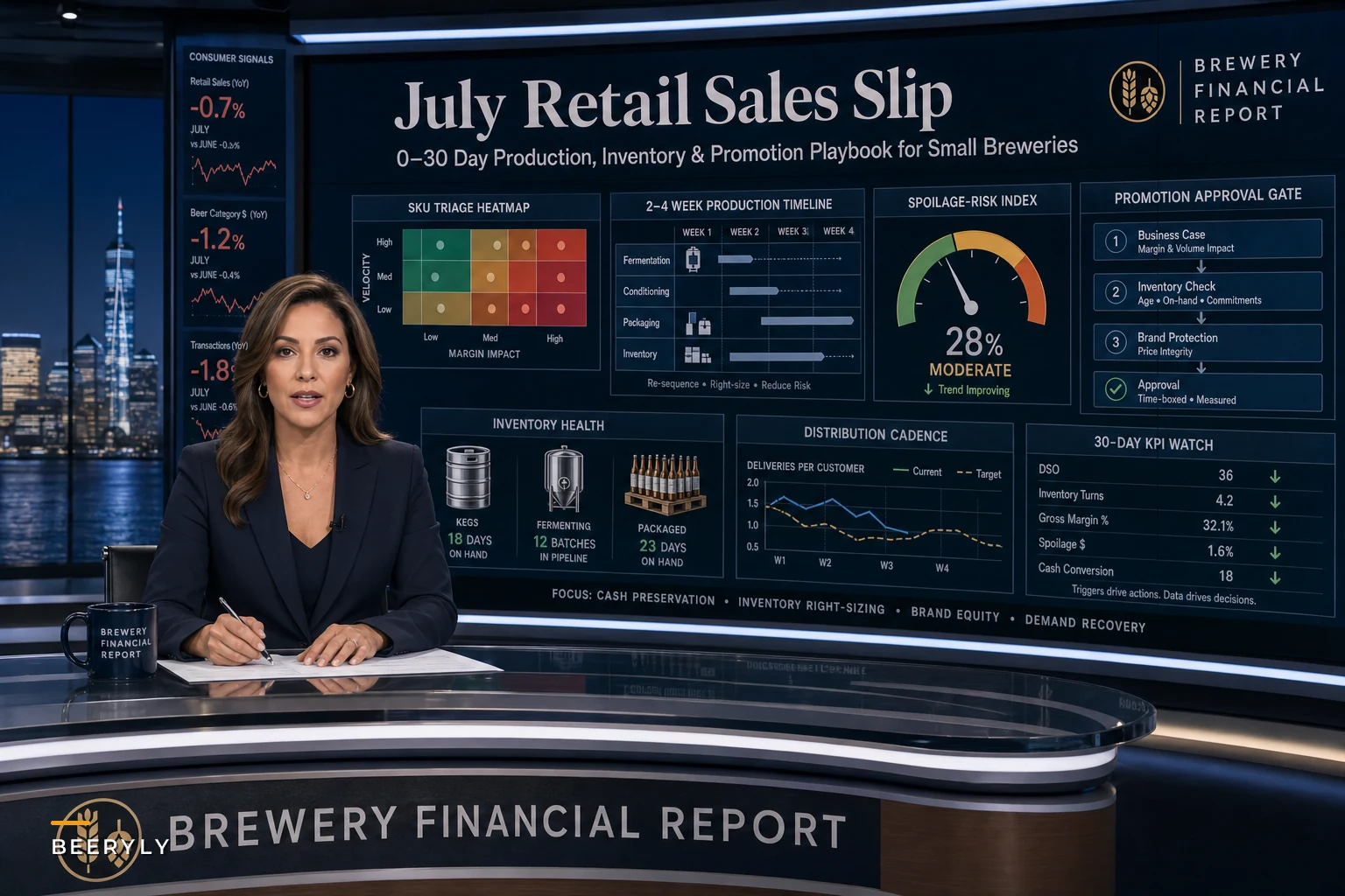 After the Retail Slump: Practical Production, Inventory and Promotion Tactics for Small Breweries Facing a Demand Dip