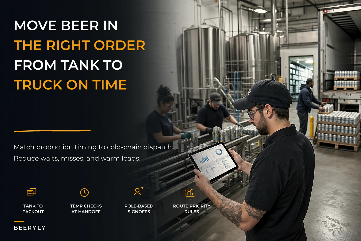 Align production cadence and cold‑chain delivery: a brewery distribution operations framework
