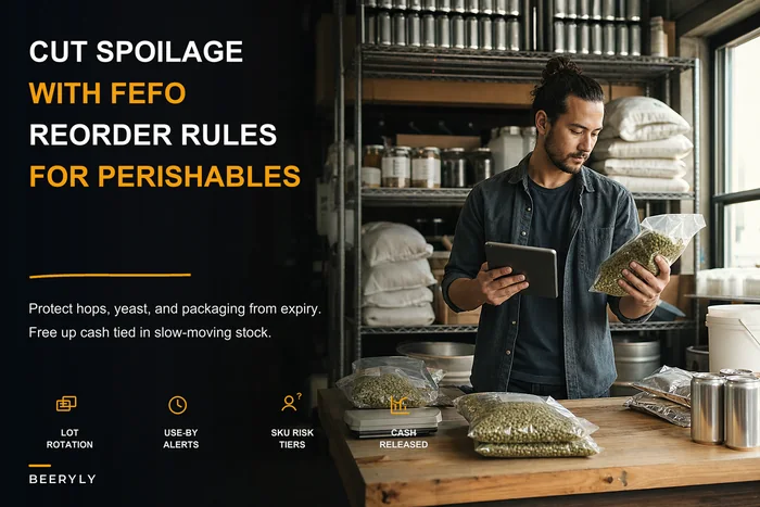 Cut spoilage and working capital with a perishable-inventory strategy for breweries
