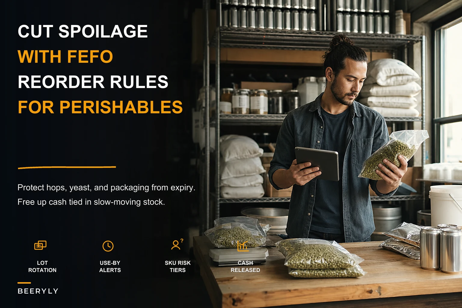 Cut Spoilage and Working Capital with a Perishable-Inventory Strategy for Breweries