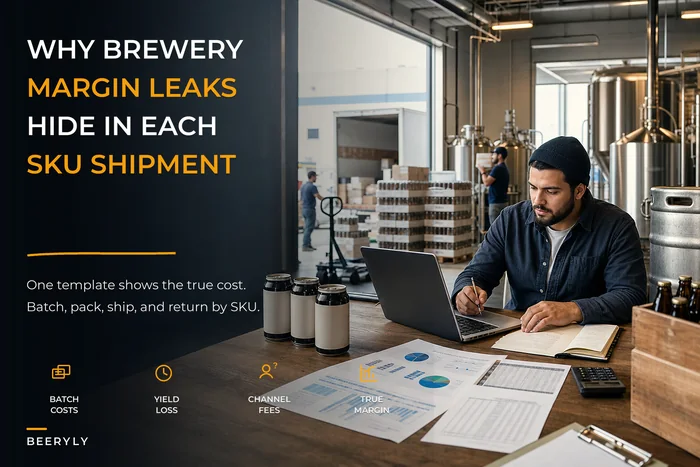 Per-SKU cost-to-serve for craft breweries: a template-first margin framework