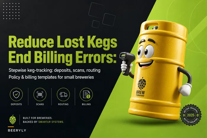 Reduce lost kegs and billing errors with a low-cost tracking and routing playbook