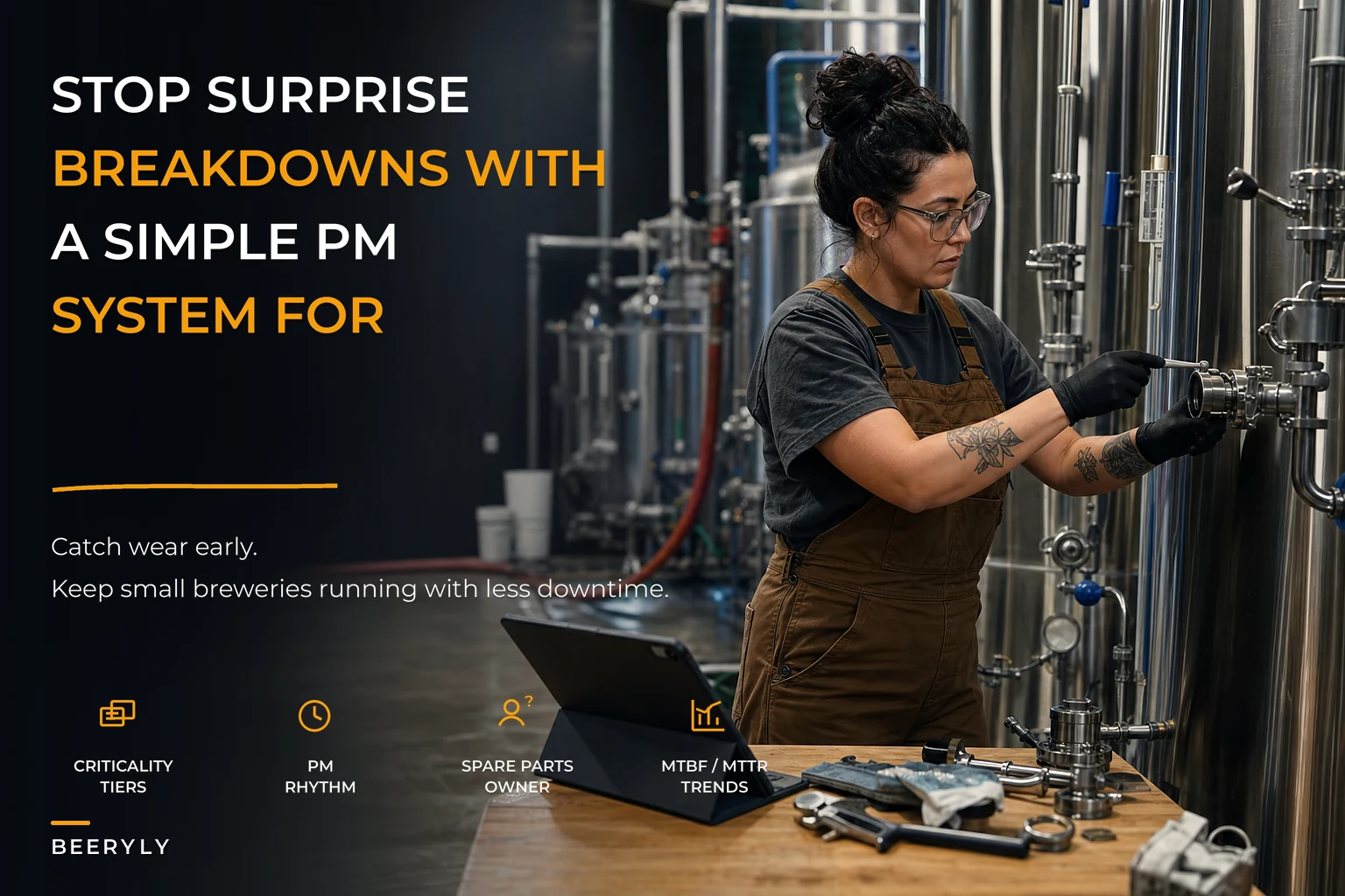 Stop surprise breakdowns: a preventive maintenance and reliability framework for small breweries