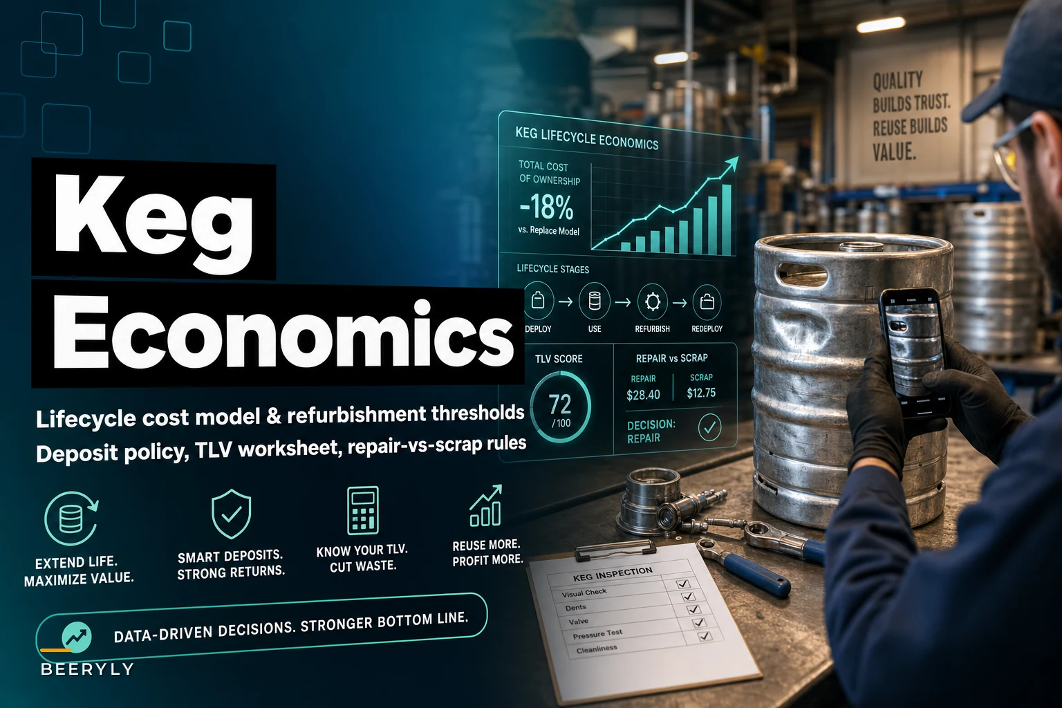 Turn Keg Chaos Into Cash: Lifecycle Economics and Deposit Policies for Container Reuse