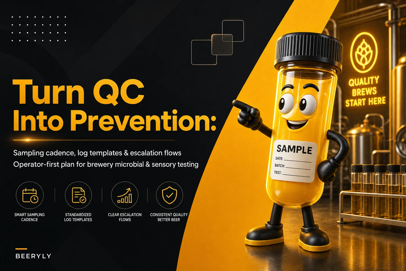 Turn QC into prevention: a practical sampling plan for microbial and sensory testing