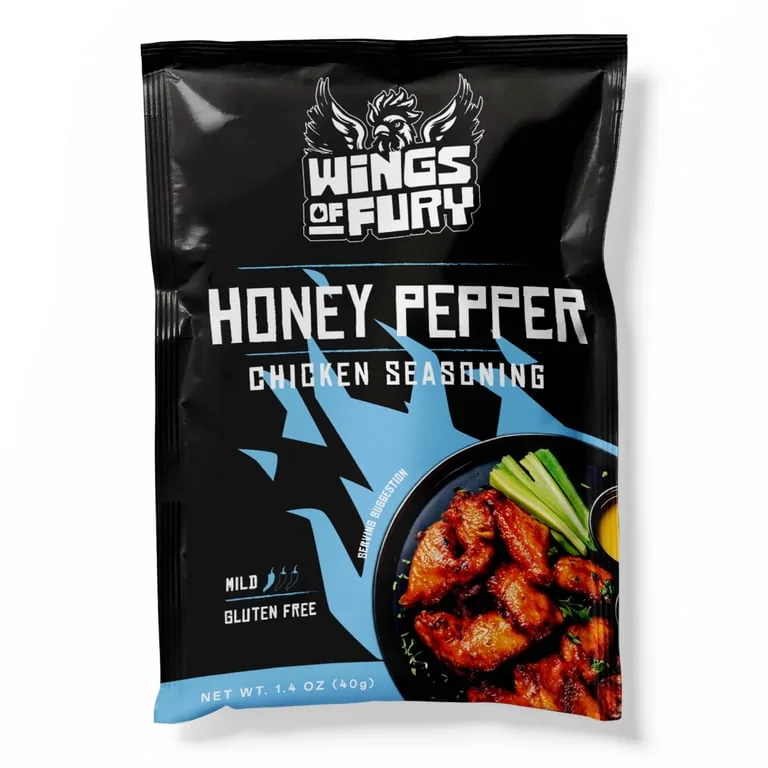 Wings of Fury - Honey Pepper Spice