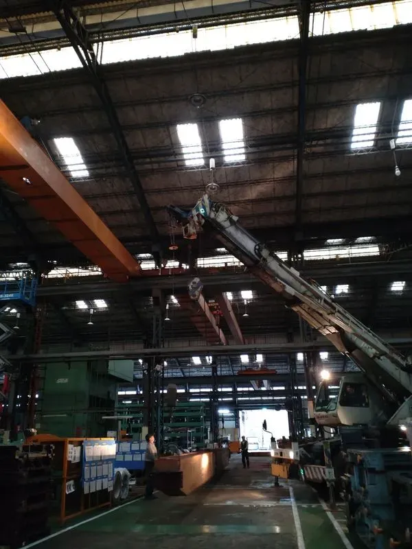 協祥機械天車軌道更新工程 照片 13