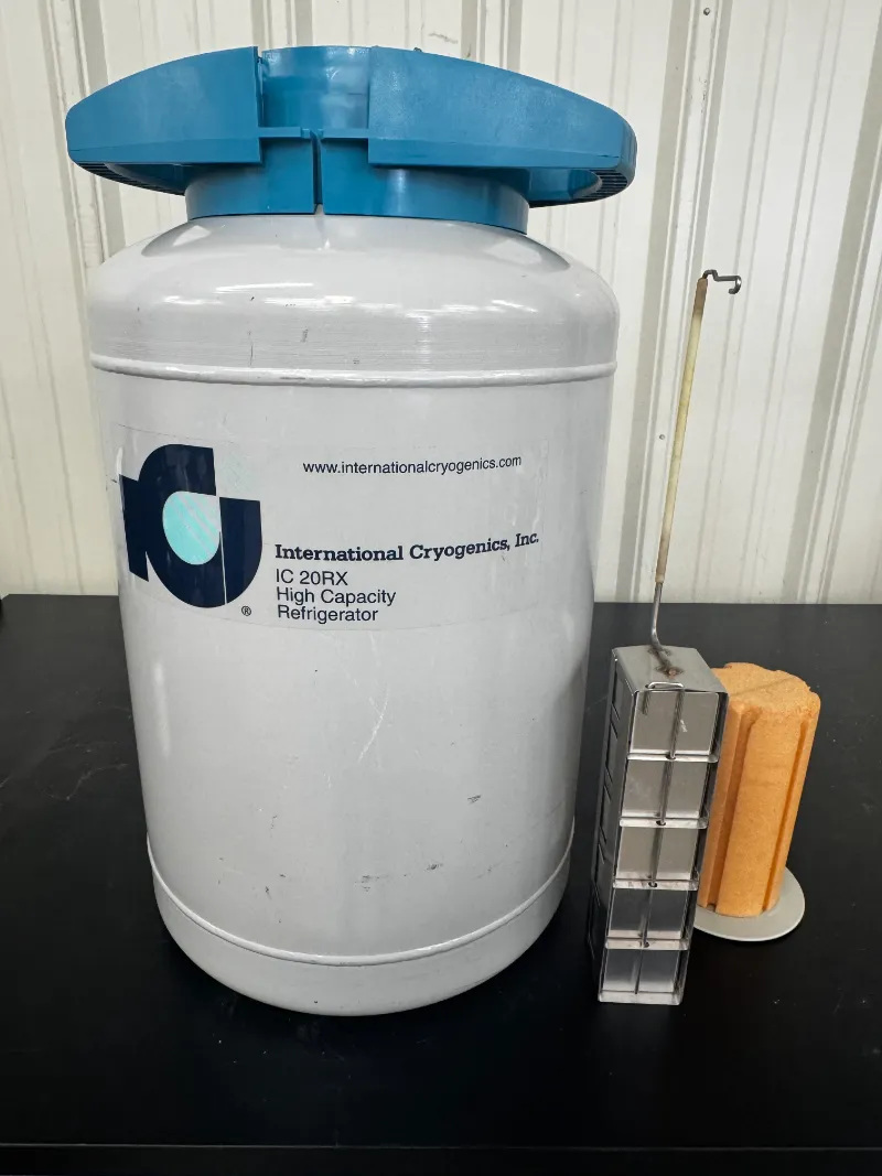 International Cryogenics  IC-20RX Liquid Nitrogen Dewar thumbnail 2