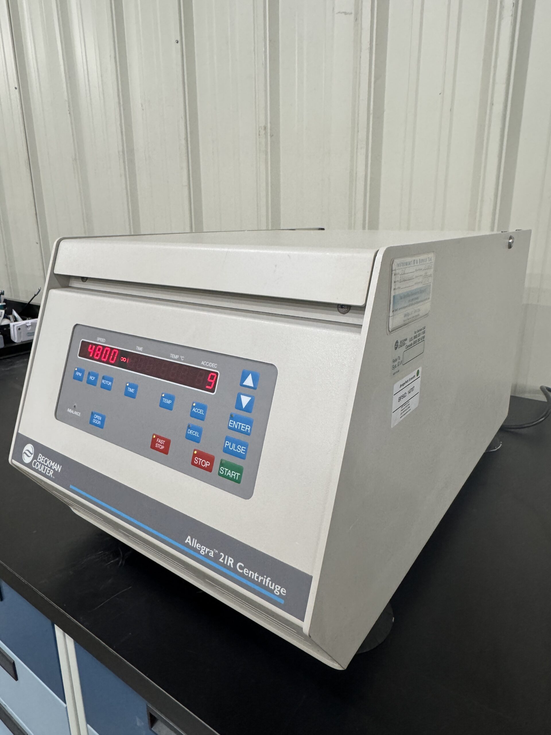 Beckman 21R Refrigerated Benchtop Centrifuge