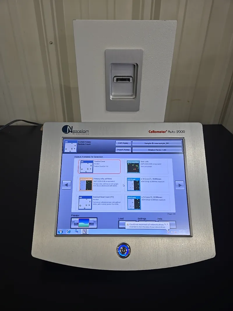 Nexcelom Cellometer Auto 2000 Brightfield and Fluorescence Cell Profiler image 1