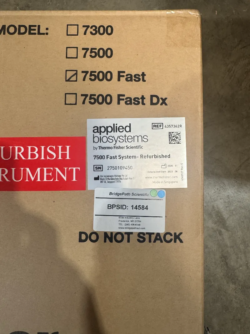 NIB Factory Refurbished - Applied Biosciences 7500 Fast Real Time PCR System