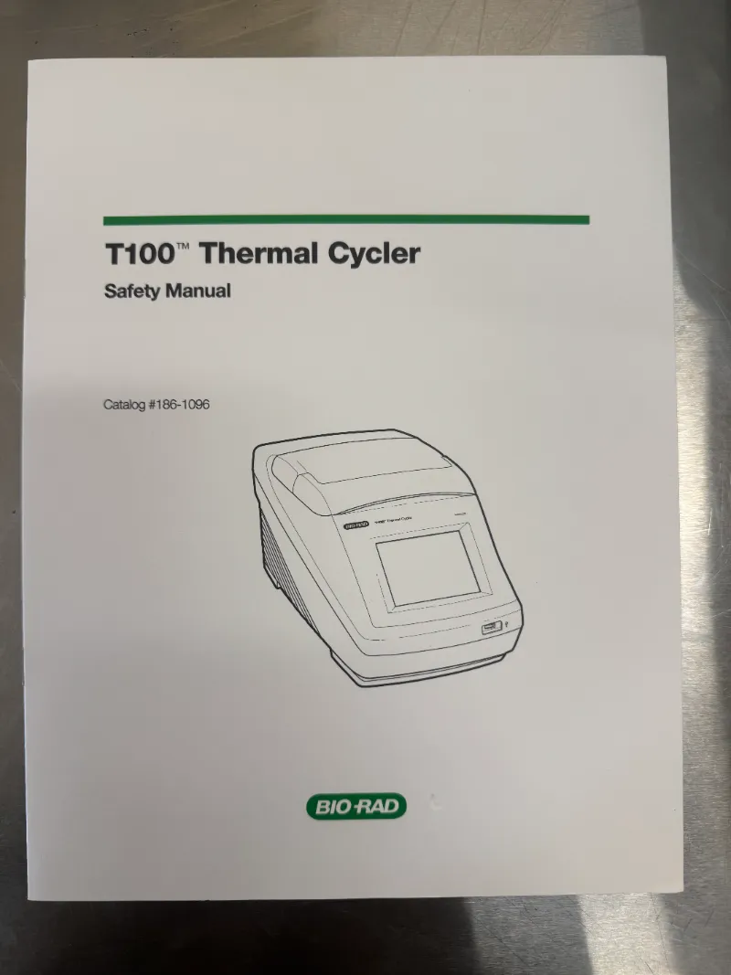 Bio-Rad T100 Thermal Cycler with 96 - well, x 0.2 ml PCR Block thumbnail 16