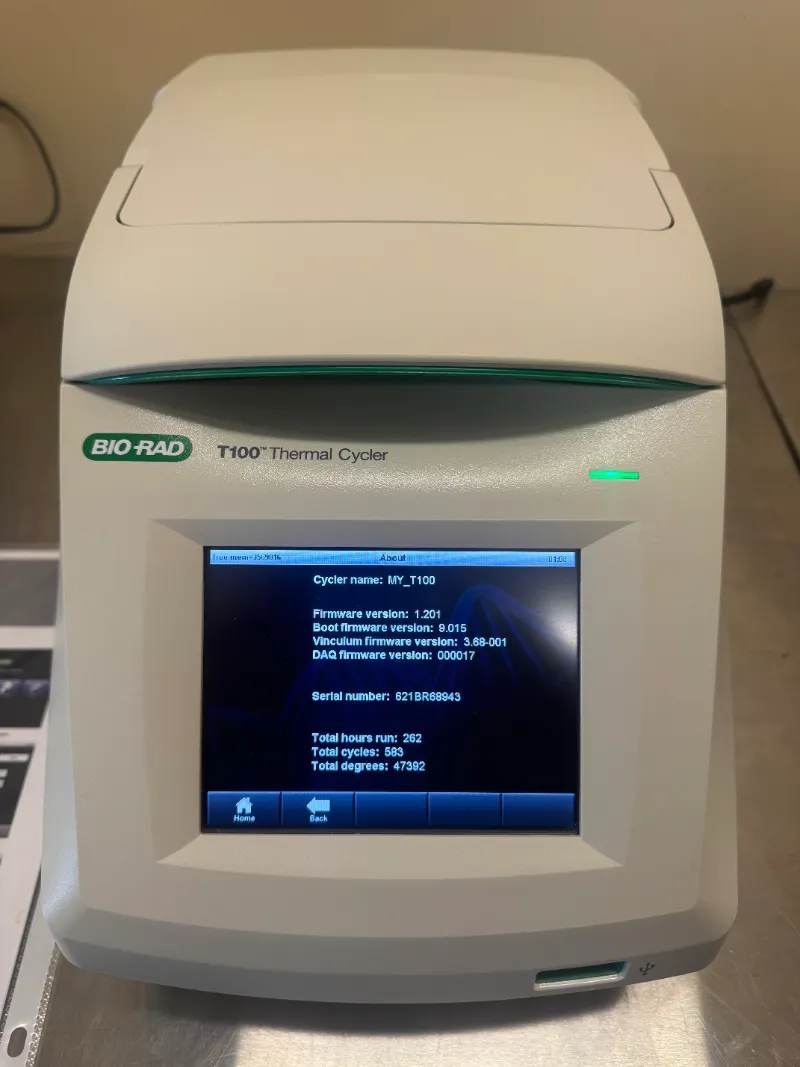 Bio-Rad T100 Thermal Cycler with 96 - well, x 0.2 ml PCR Block thumbnail 8