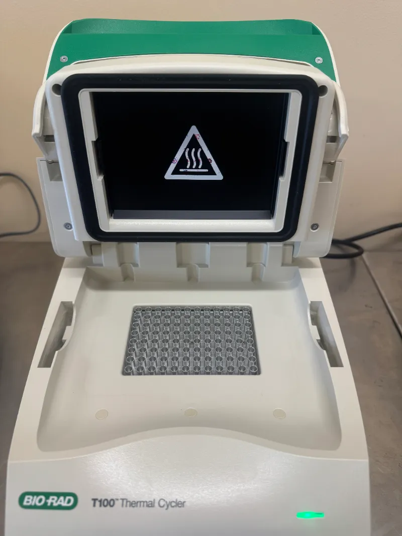 Bio-Rad T100 Thermal Cycler with 96 - well, x 0.2 ml PCR Block thumbnail 2