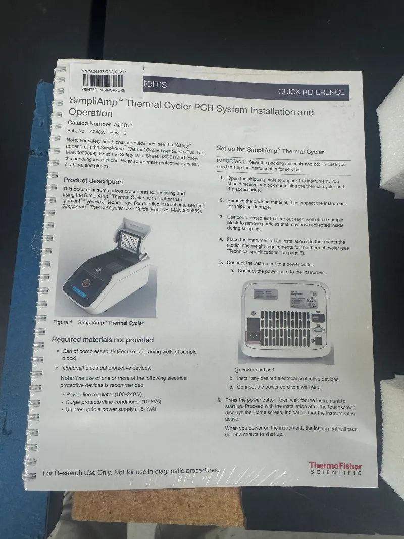 Thermo Scientific Applied Biosystems A24812 Thermal Cycler  thumbnail 5