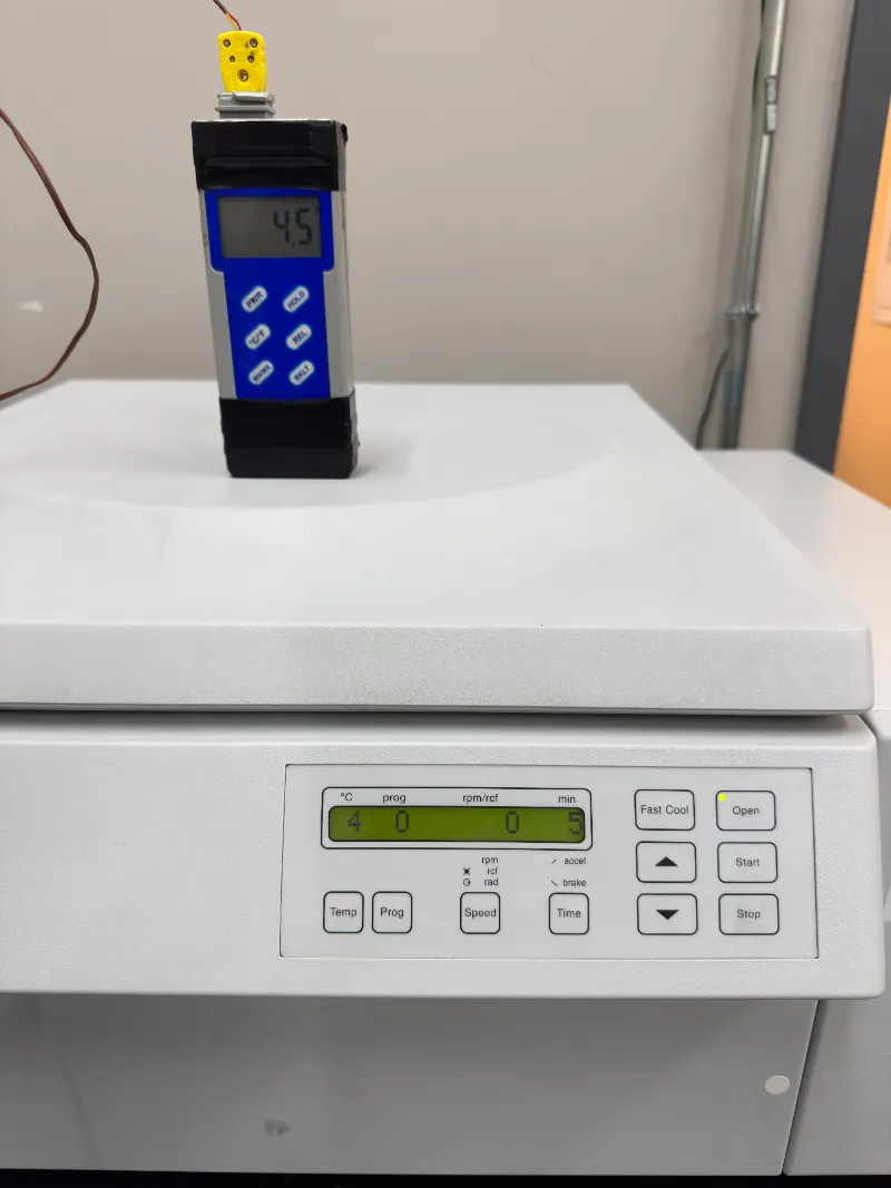 Eppendorf 5810R Refrigerated Benchtop Centrifuge thumbnail 9