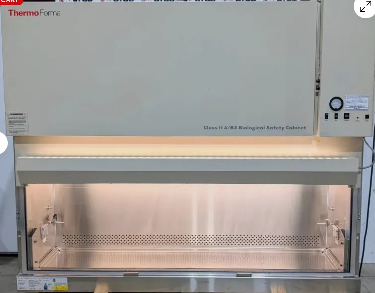 Thermo Scientific 1286 Class A/B3 6 Ft Bio Safety Cabinet