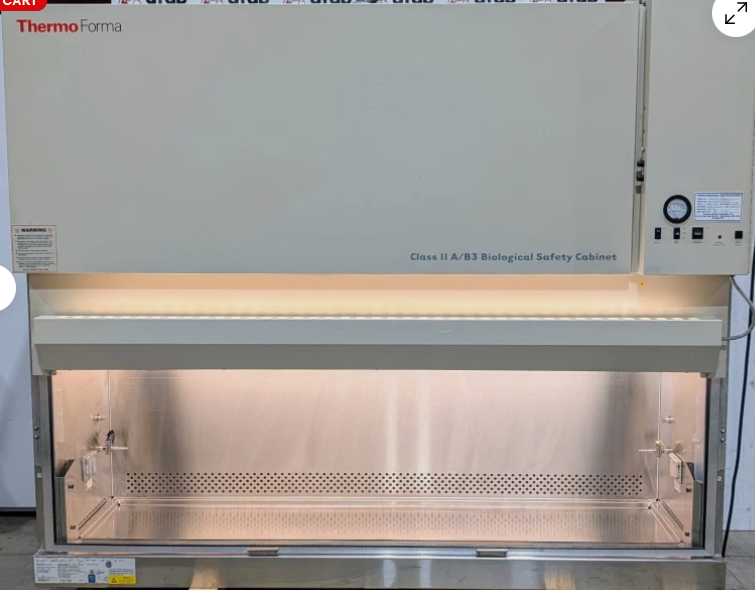 Thermo Scientific 1286 Class A/B3 6 Ft Bio Safety Cabinet
