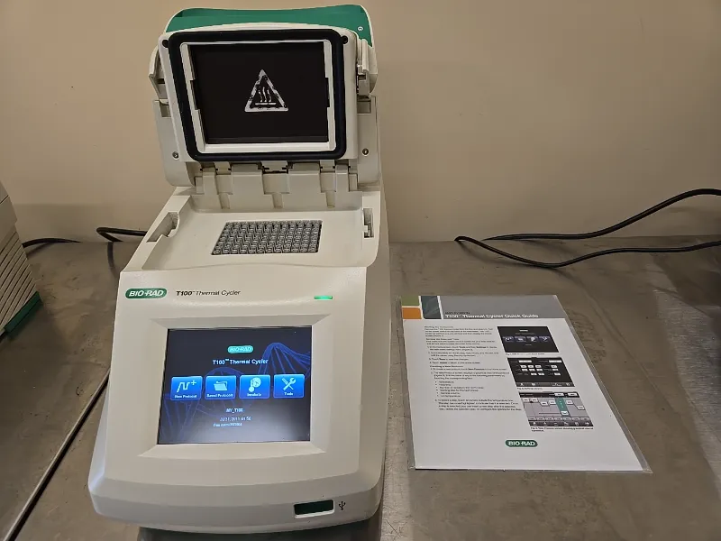 Bio-Rad T100 Thermal Cycler with 96 - well, x 0.2 ml PCR Block thumbnail 7