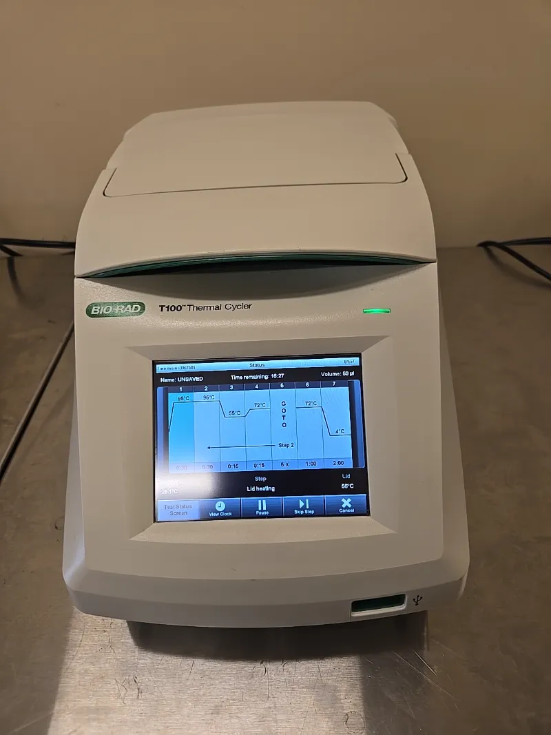 Bio-Rad T100 Thermal Cycler with 96 - well, x 0.2 ml PCR Block thumbnail 2
