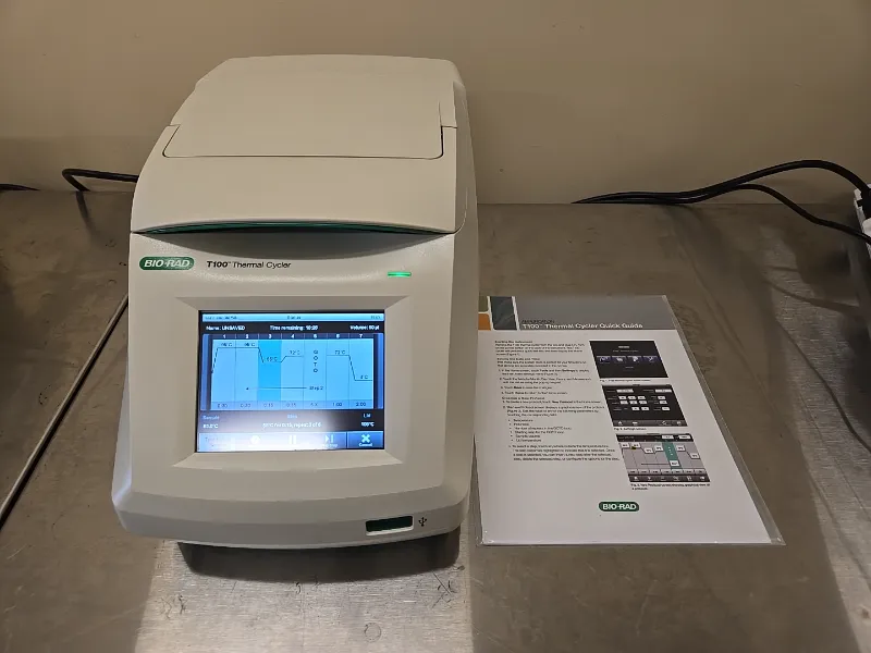 Bio-Rad T100 Thermal Cycler with 96 - well, x 0.2 ml PCR Block thumbnail 6