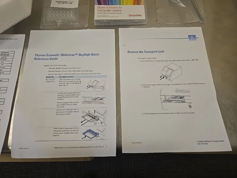 'New in box' Thermo Scientific A51119600 Multiskan SkyHigh Type 1550 UV/Vis Microplate Plate Reader thumbnail 12