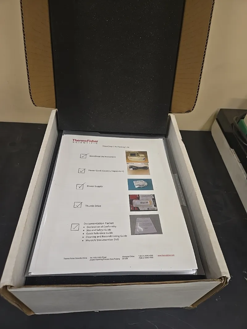 'New in box' - Thermo Scientific Nanodrop ND-Lite (840-281100) Microvolume Spectrophotometer thumbnail 9