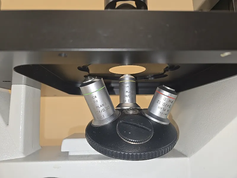 Leica  090-135-006 DMIL Inverted Phase Contrast Microscope thumbnail 4