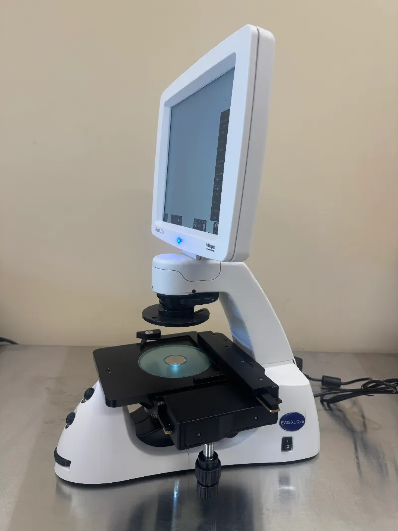 Thermo Scientific AMEX1200 EVOS XL Core Inverted Phase Contrast Microscope with 'Built-in' Camera and Monitor thumbnail 3