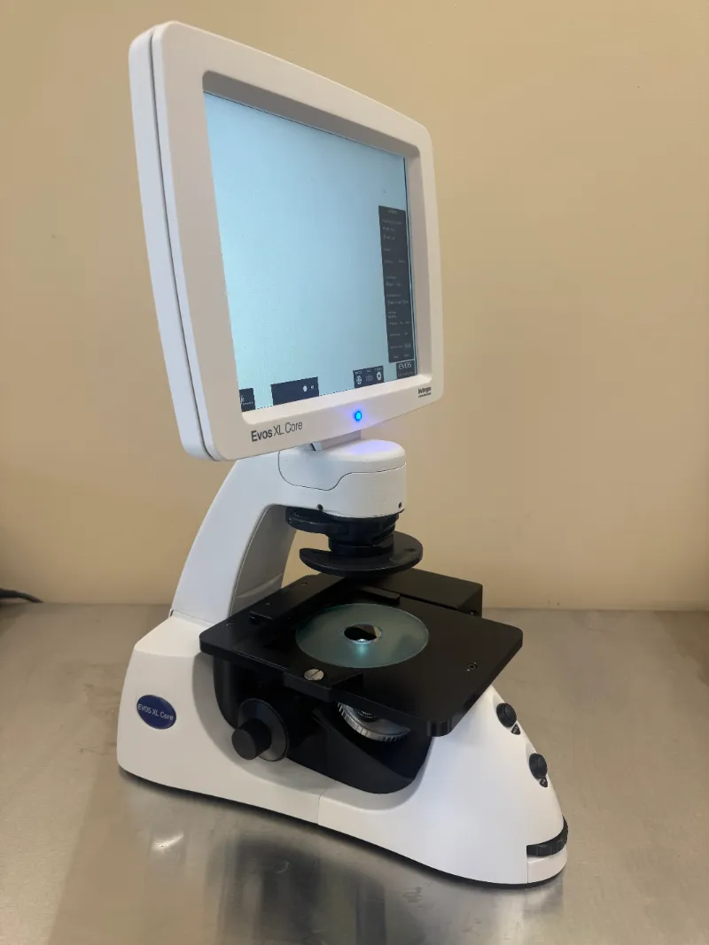 Thermo Scientific AMEX1200 EVOS XL Core Inverted Phase Contrast Microscope with 'Built-in' Camera and Monitor thumbnail 4