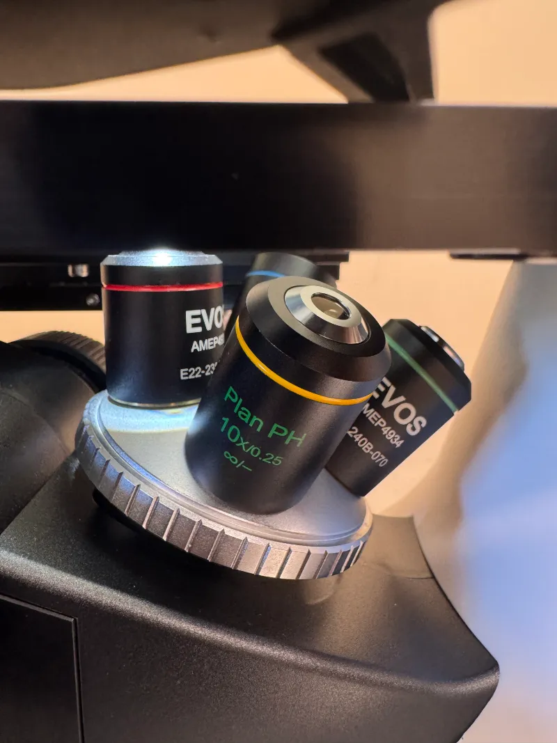 Thermo Scientific AMEX1200 EVOS XL Core Inverted Phase Contrast Microscope with 'Built-in' Camera and Monitor thumbnail 8
