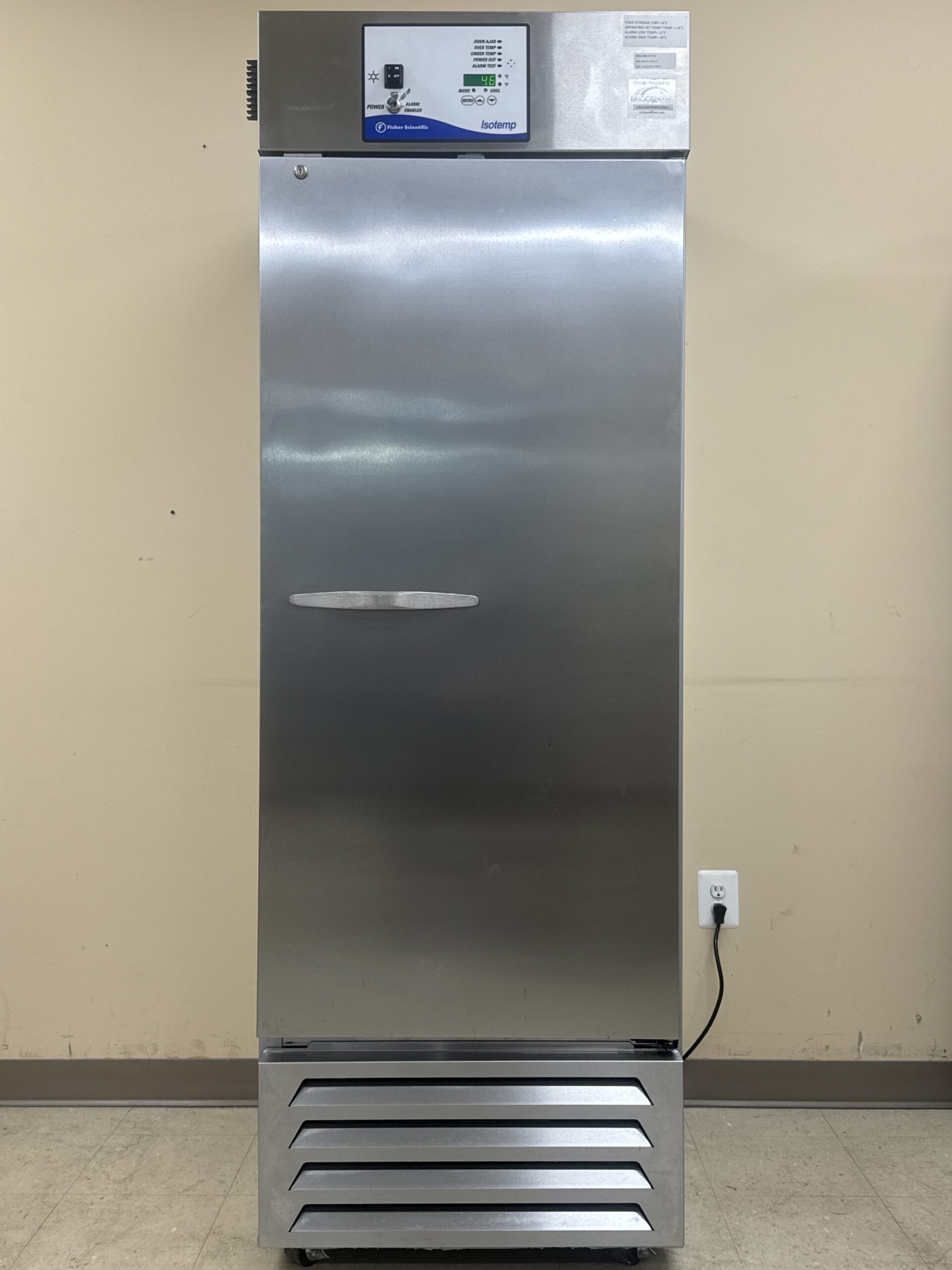 Thermo Scientific 4ºC Refrigerator, Model MR25SS-SARE-FS