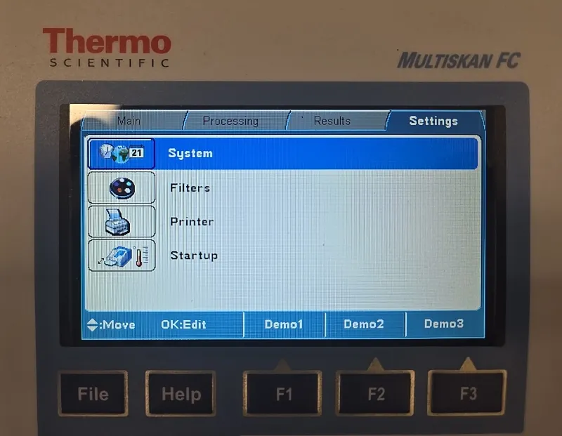 Thermo Scientific MultiSkan FC (Type 357, 51119100) Absorbance Microplate Reader with 'built-in' Incubator thumbnail 9