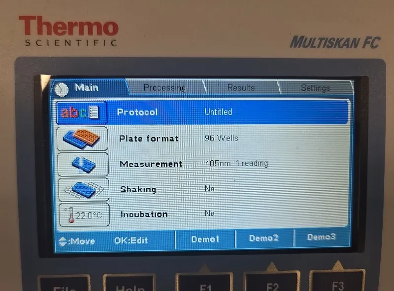 Thermo Scientific MultiSkan FC (Type 357, 51119100) Absorbance Microplate Reader with 'built-in' Incubator thumbnail 6