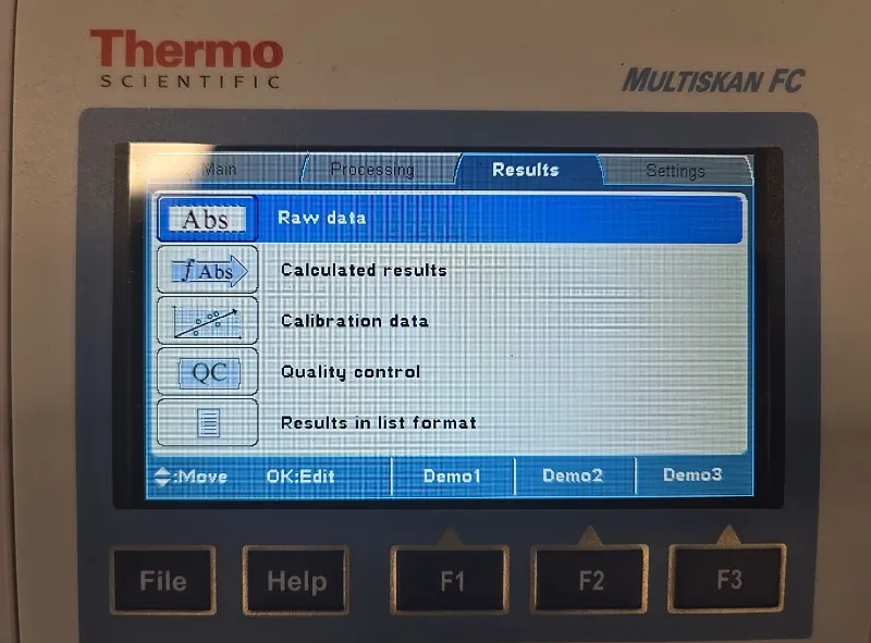 Thermo Scientific MultiSkan FC (Type 357, 51119100) Absorbance Microplate Reader with 'built-in' Incubator thumbnail 8